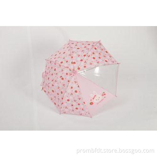 Transparent Lace Parasol Umbrella UV Protection For Childre